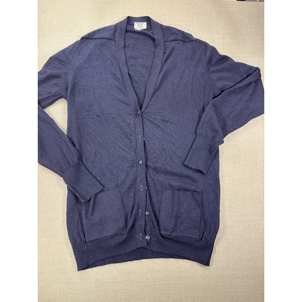Vintage Laura Ashley Wool Cardigan One Size Made in Great Britain - See Desc.